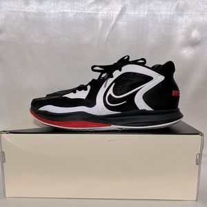 Mens Kyrie Low 5 Black/White/Red Size 9 Used